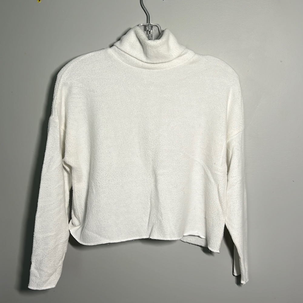 Cropped Turtleneck